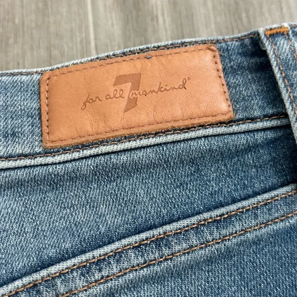 • [7 for all Mankind] High Waist Slim Kick Jean • - Picture 10 of 11